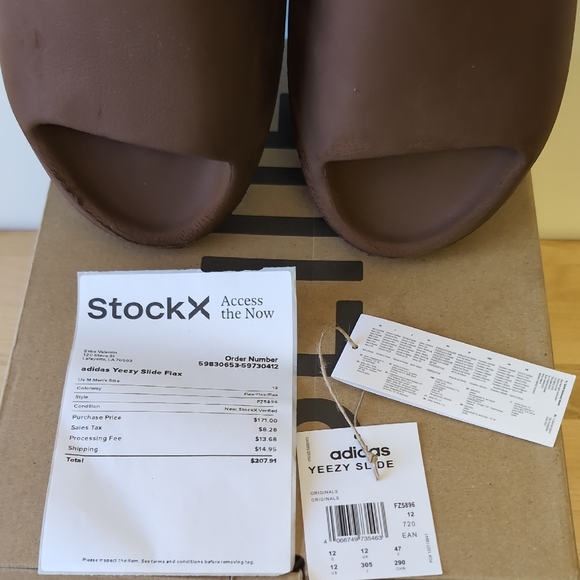 Adidas YZY Slide Chocolate Brown